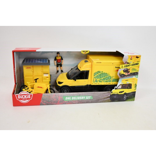 Dickie City Set with DHL Vehicle 25cm 374-7020