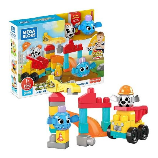 MB FirstBuilders Construction BlocksGRV37 11886