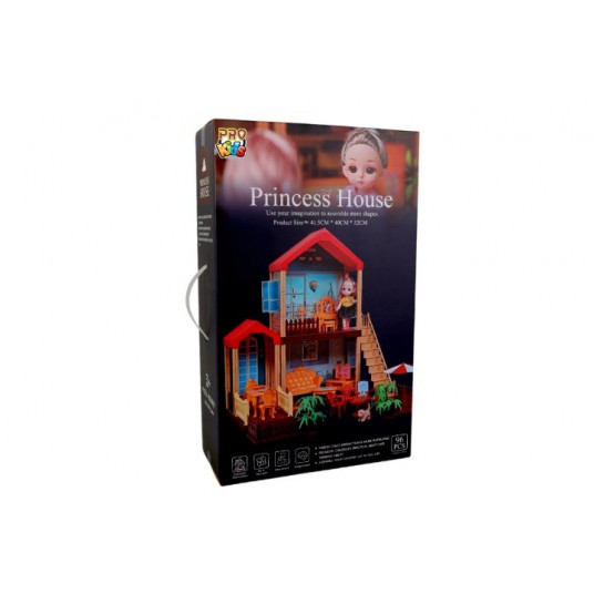 Dollhouse villa n/batteries 668-29A 04836