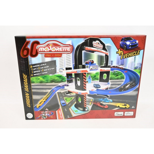 Majorette 60th Anniversary Municipal Garage+Vehicle 205-9982