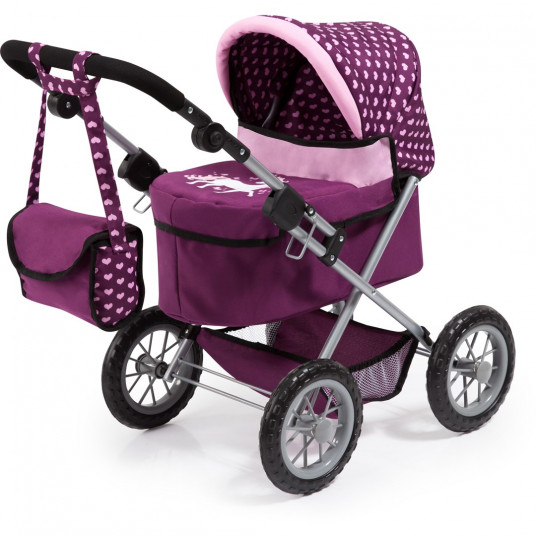 Bayer Trendy doll pram purple 13037AA