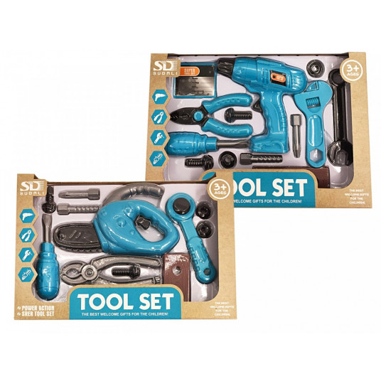 Toolkit with with a saw