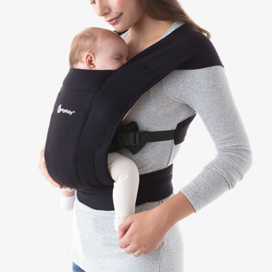ERGOBABY nešioklė Embrace - Pure Black