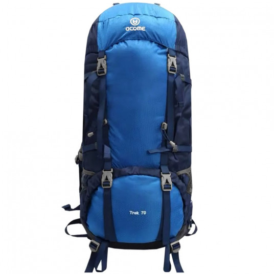 Hiking backpack Acome Trek 70L blue