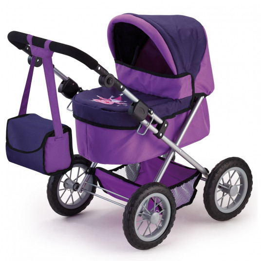 Bayer Trendy doll pram purple 13012AA