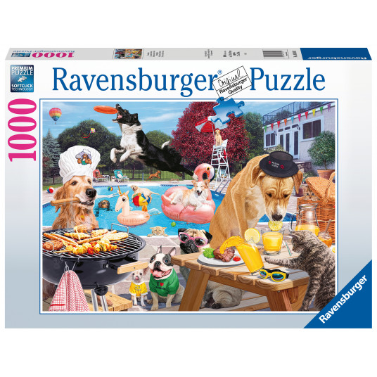 RAVENSBURGER dėlionė Dog Days of Summer, 1000d., 16810