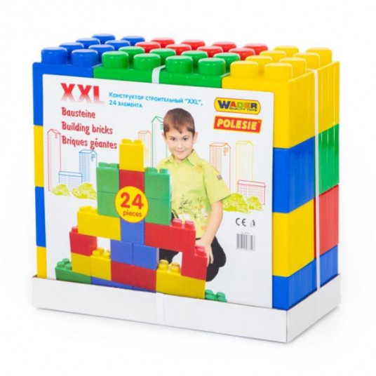 Wader-Polesie 37503 Builder Blocks 24el XXL