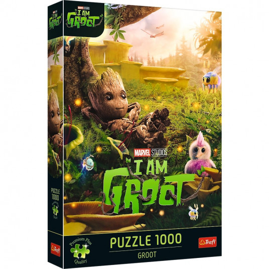 Puzzle 1000 pieces Premium Plus Groot Marvel