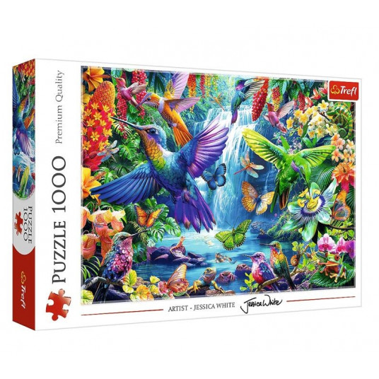 Puzzles 1000 PCS Tropical Hummingbirds