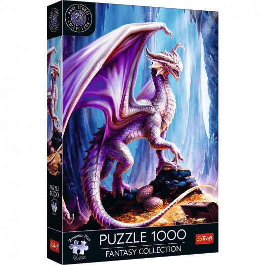 Puzzle 1000 elements Premium Plus Treasure guardian Anne Stokes