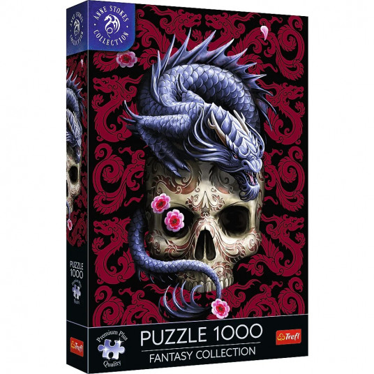 Puzzle 1000 elements Premium Oriental Dragon Anne Stokes