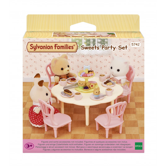 SYLVANIAN FAMILIES Rinkinys „Saldumynų vakarėlis“