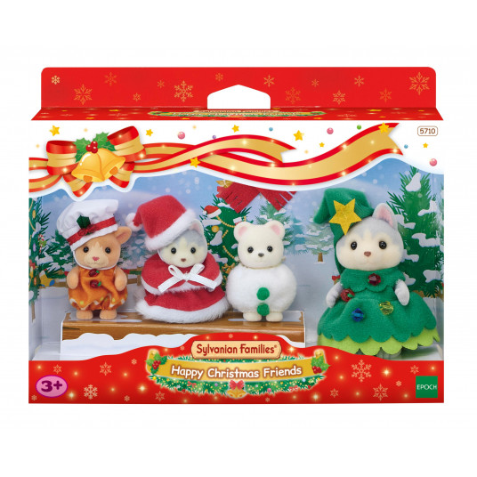 SYLVANIAN FAMILIES Rinkinys „Kalėdiniai draugai“