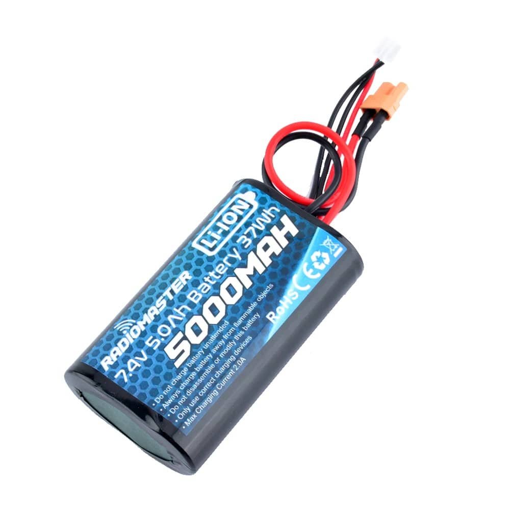 RadioMaster 5000mAh 2S 7.4v Li-ion 21700