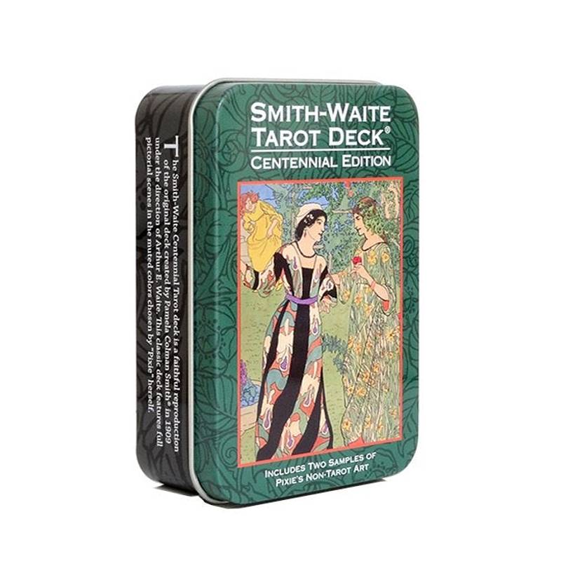 Smith-Waite Centennial Tarot Deck in a Tin