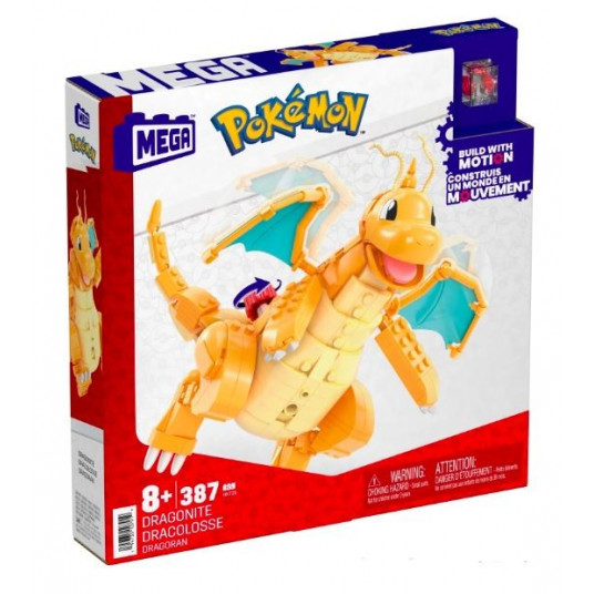 Pokemon Construx Dragonite bricks