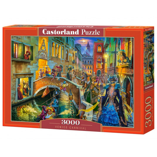 Puzzle 3000 elements Venice Carnival
