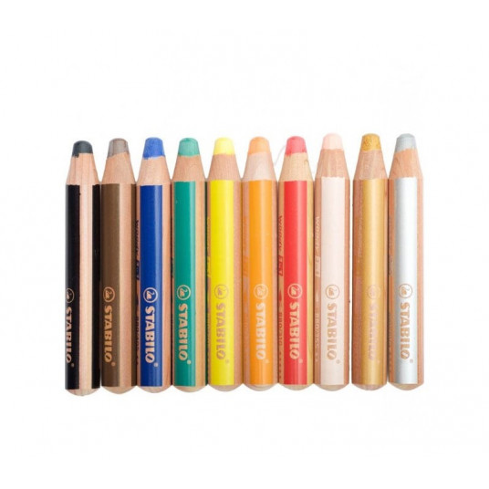 10col Woody crayons. COREX