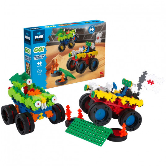 Plus Plus GO! Monster Trucks 600 pieces DANTE
