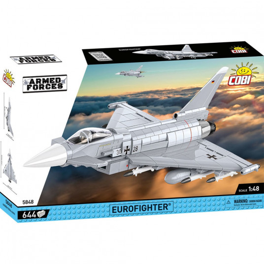 COBI 5848 Armed Forces Multirole Fighter EUROFIGHTER 644 Pads