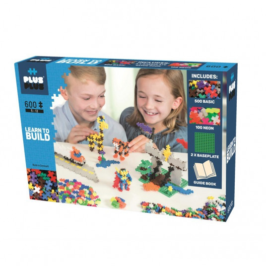 Plus Plus Building Blocks Learn to build 600 pieces 5008 DANTE