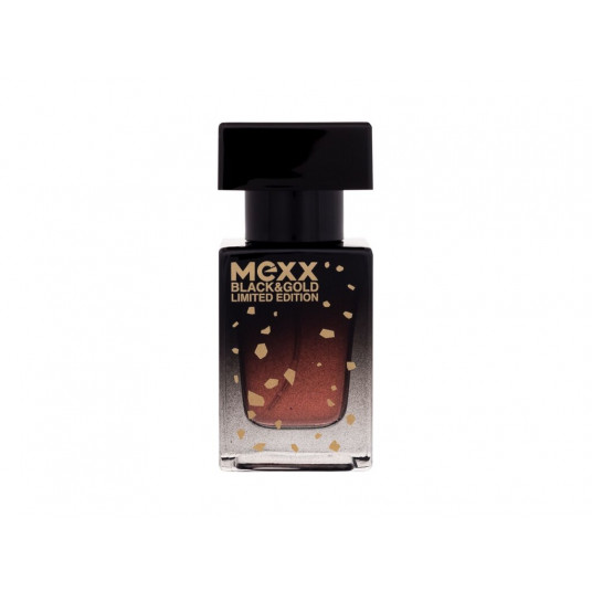 Eau de Toilette Mexx Black & Gold Limited Edition, 15ml