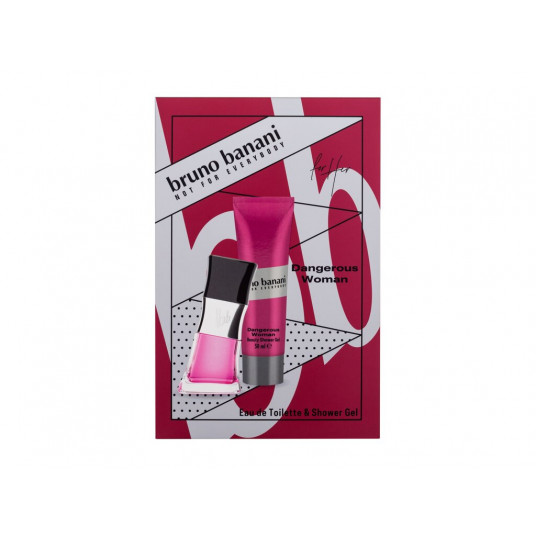 Eau de Toilette Bruno Banani Dangerous Woman, 30ml, Rinkinys 