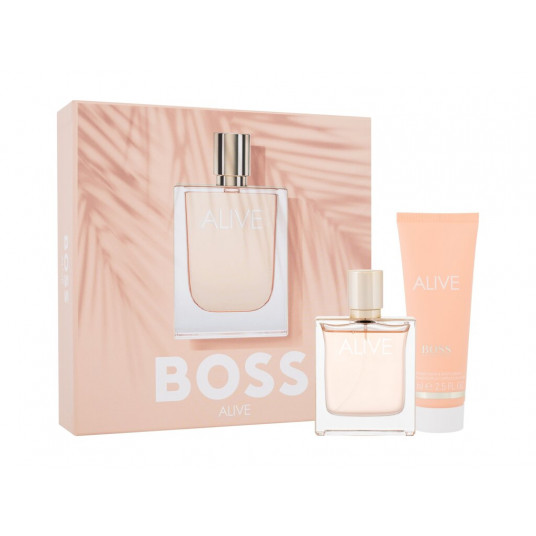 Rinkinys moterims HUGO BOSS Alive EDP 50ml + Kūno losjonas 75ml