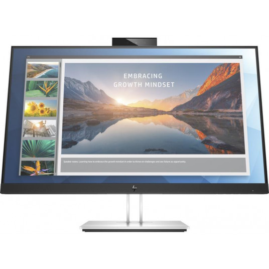  LCD Monitor|HP|E24d G4|23.8"|Business|Panel IPS|1920x1080|16:9|60Hz|Matte|5 ms|Swivel|Pivot|Height adjustable|Tilt|Colour Black / Silver|6PA50A4 