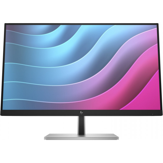  HP E-Series E24 G5 kompiuterio monitorius 60,5 cm (23.8") 1920 x 1080 pikseliai „Full HD“ LED Sidabras, Juoda 