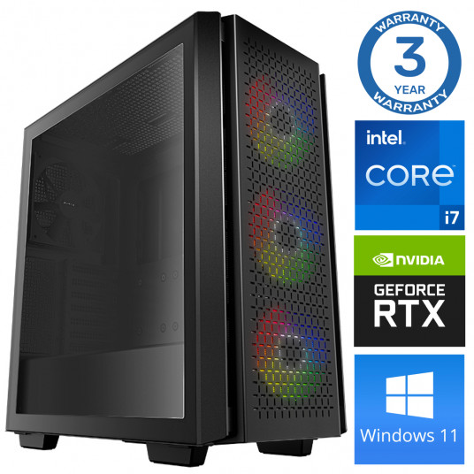 INTOP i7-12700F 32GB 1TB SSD M.2 NVME+2TB RTX3050 8GB WIN11