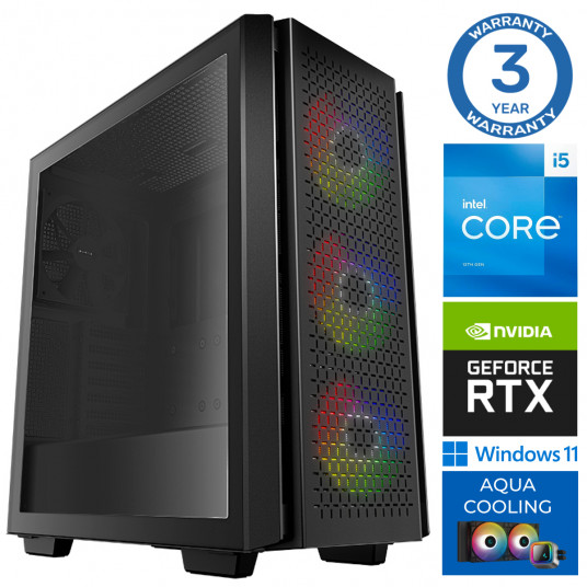  INTOP AQUA i5-13400F 16GB DDR5 1TB SSD M.2 NVME+2TB RTX4060Ti 8GB WIN11Pro 