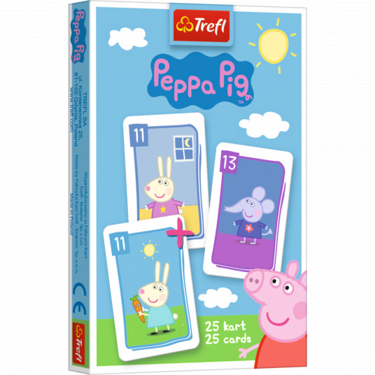 TREFL PEPPA PIG Kortų žaidimas „Kiaulytė Pepa“