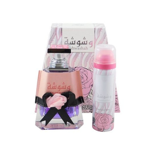 Lattafa Washwashah EDP 100 ml + Deodorant 75 ml woman
