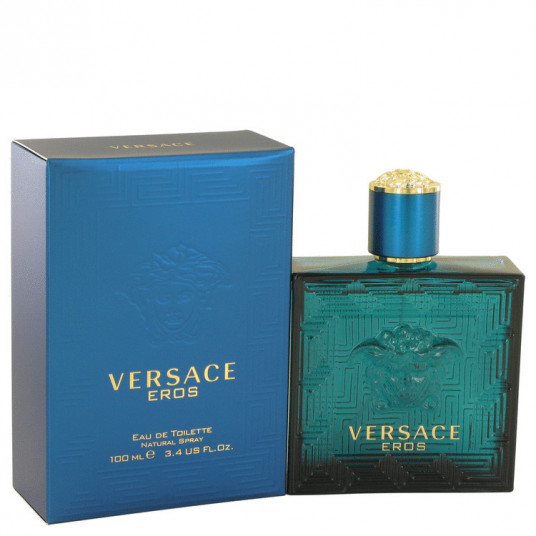  Tualetinis vanduo vyrams Versace Eros EDT Spray 100 ml 