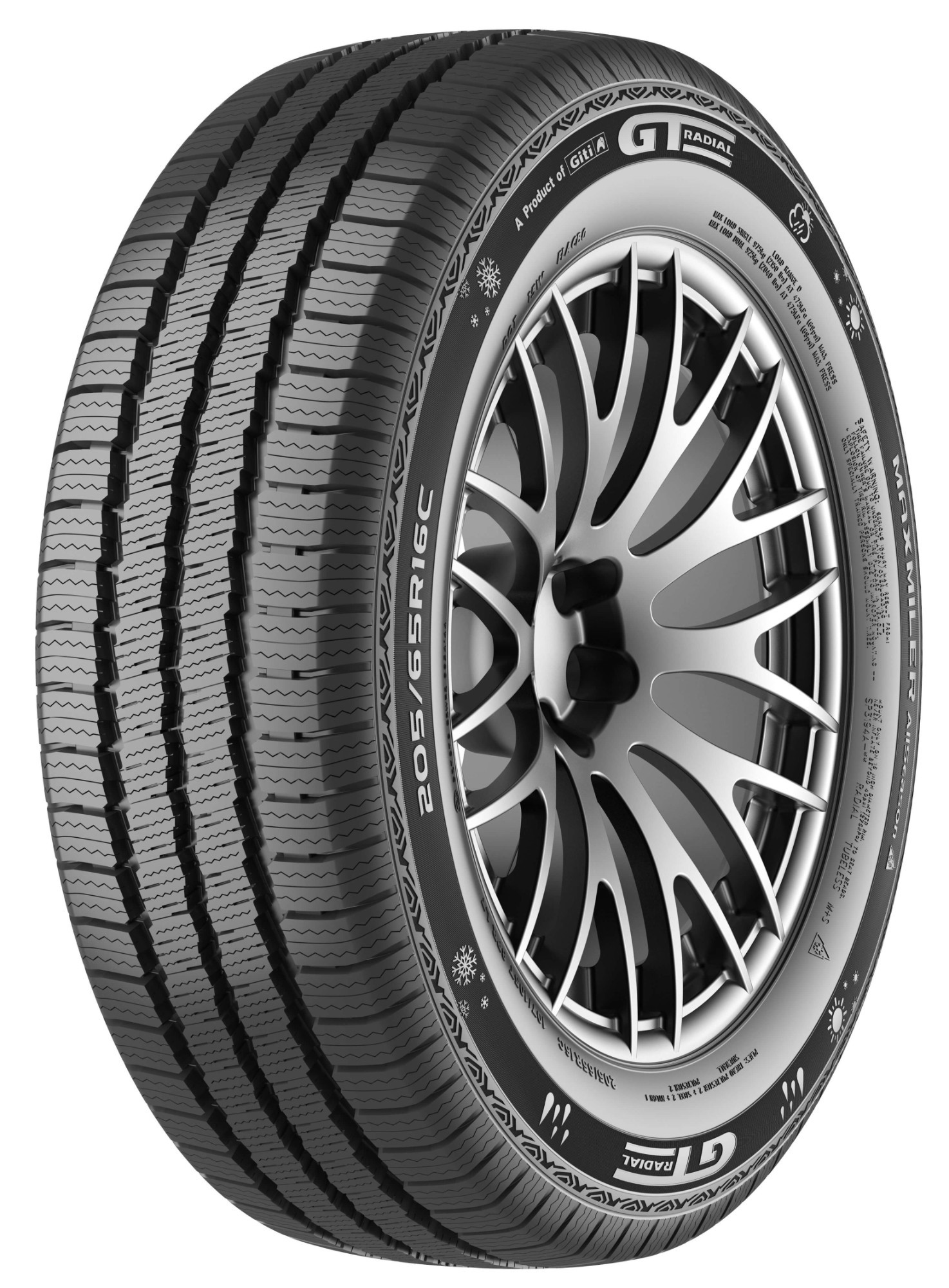 GT Radial Maxmiler Allseason 2 195/65 R16C 104/102R