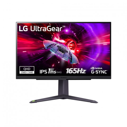  LG 27GR75Q-B kompiuterio monitorius 68,6 cm (27") 2560 x 1440 pikseliai Quad HD Juoda 