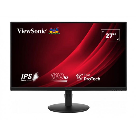  LCD Monitor|VIEWSONIC|VG2708A|27"|Business|Panel IPS|1920x1080|16:9|100 Hz|5 ms|Swivel|Pivot|Height adjustable|Tilt|Colour Black|VG2708A 