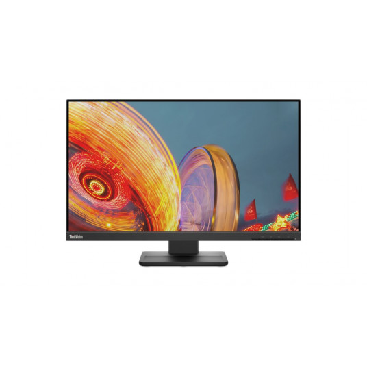  Lenovo ThinkVision E24q-20 60,5 cm (23.8") 2560 x 1440 pikseliai Quad HD LED Juoda 