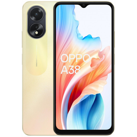  Išmanusis telefonas Oppo A38 4GB/128GB Dual-Sim Glowing Gold 