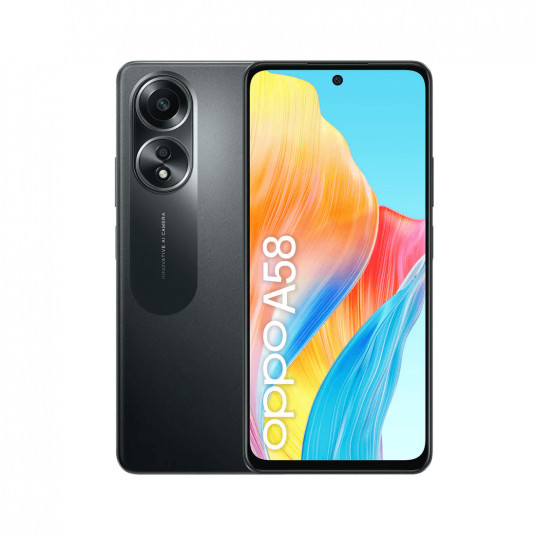  Išmanusis telefonas Oppo A58 6GB/128GB Dual-Sim Black 