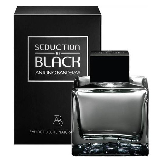  Antonio Banderas Seduction in Black Eau de Toilette 200ml 