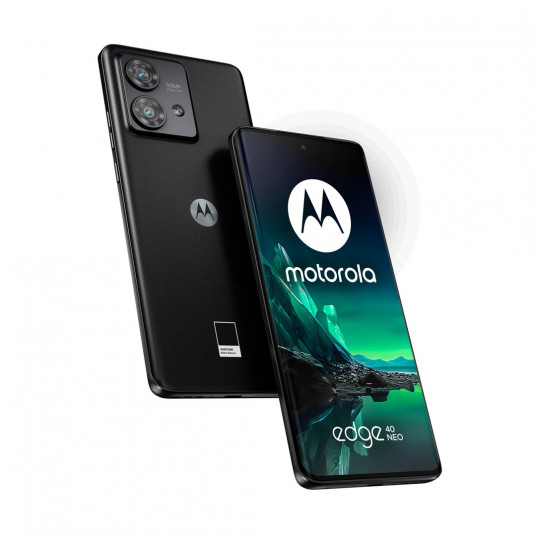  Motorola Edge 40 Neo 16,6 cm (6.55") Dviguba SIM jungtis Android 13 5G C tipo USB 12 GB 256 GB 5000 mAh Juoda 