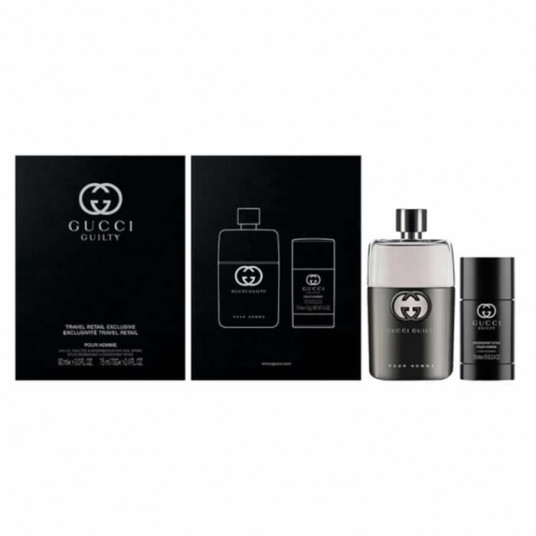  Set Gucci Guilty Homme Edt 90ml Desodorante 75gr@ 