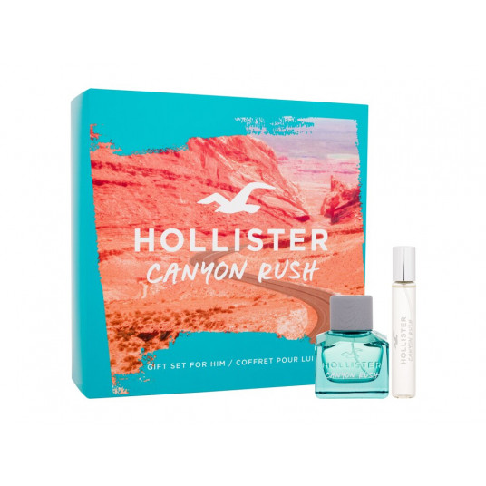 Eau de Toilette Hollister Canyon Rush, 50ml, Rinkinys