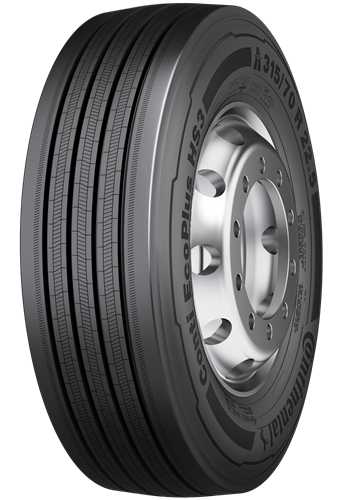 CONTINENTAL 385/55R22.5 ECOPLUS HS3+ 20PR 160K TL M+S 3PMSF /priekis