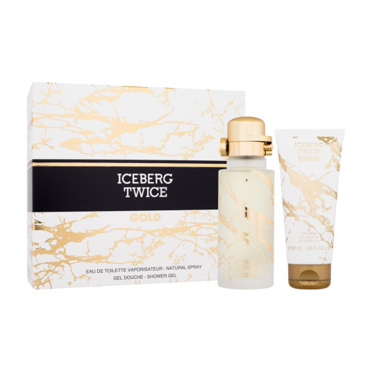 Eau de Toilette Iceberg Twice Gold, 125ml, Rinkinys