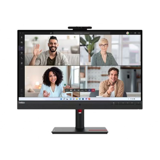  THINKVISION T27HV-30/ 27" QHD/ 2560X1440/ ANTI-GLARE /16:9/ IR+RGB CAMERA/ INTEGRATED MICROPHONE/ SUPPORTS VESA MOUNT/ USB/ HDMI/ RJ45/ 3-YEAR WARRANTY 