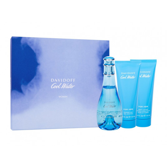  Eau de Toilette Davidoff Cool Water SET3, 100ml, Rinkinys 