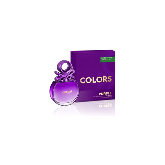  Benetton Colors de Benetton Purple Eau De Toilette 80 ml (woman) 